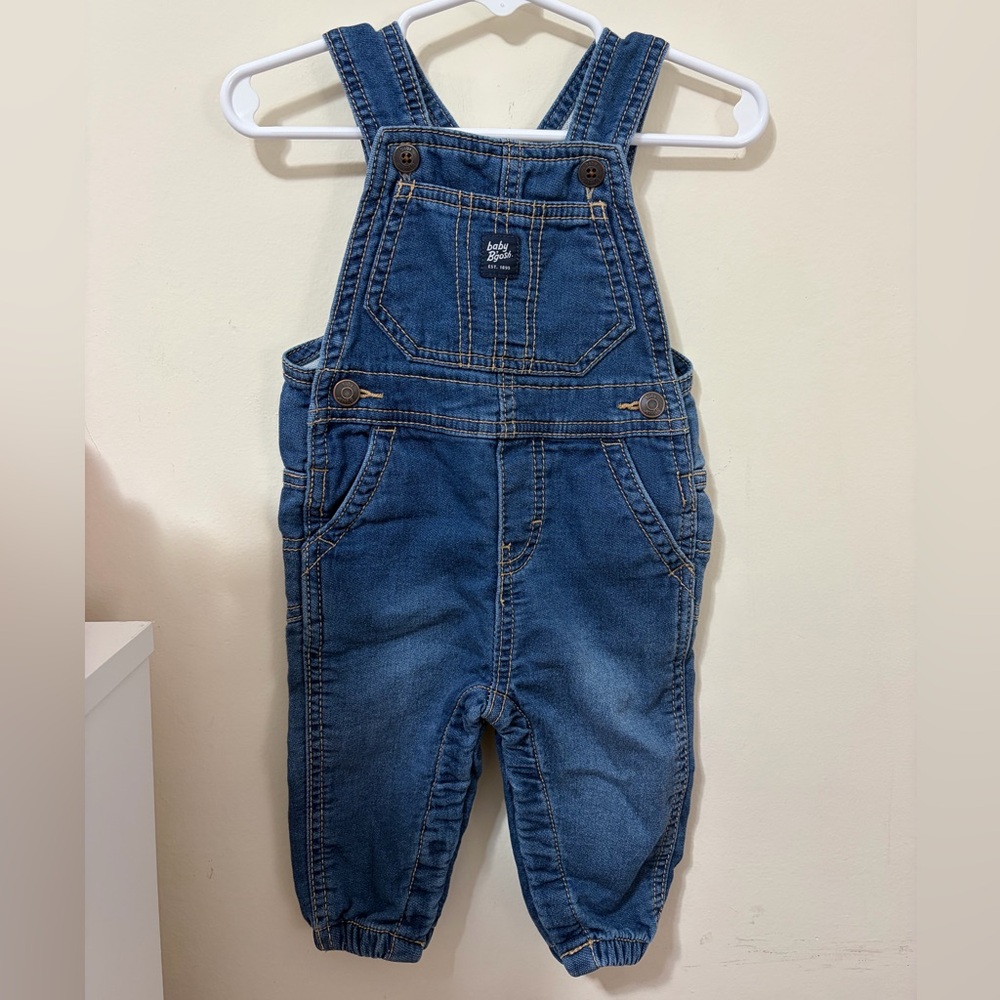 Baby B’gosh Overalls Unisex Soft Denim Size 6 Month